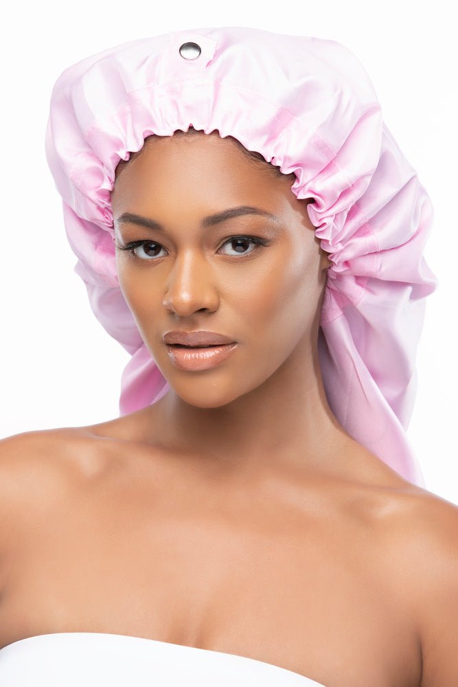 Soft Satin Pillowcase - Blush – Sassy Hair Cap